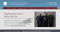 Desktop Screenshot of employmentattorneymd.com