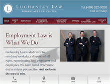 Tablet Screenshot of employmentattorneymd.com